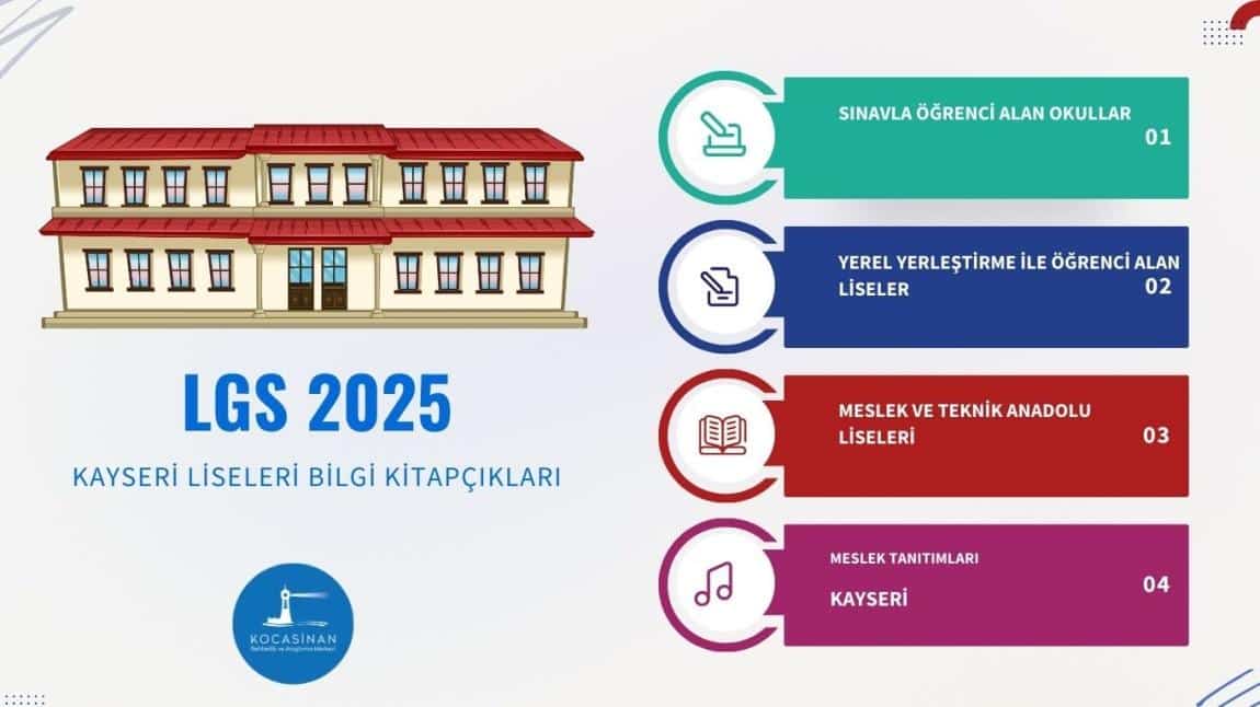 2025 LİSELERE GİRİŞ SINAVI OKUL TANITIM KİTAPÇIKLARI